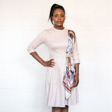Load image into Gallery viewer, Side Scarf Midi Dress
