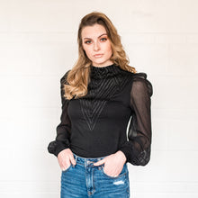 Load image into Gallery viewer, Chiffon Sleeve Top
