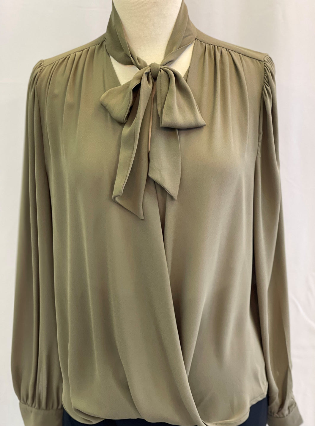 Olive Green Blouse